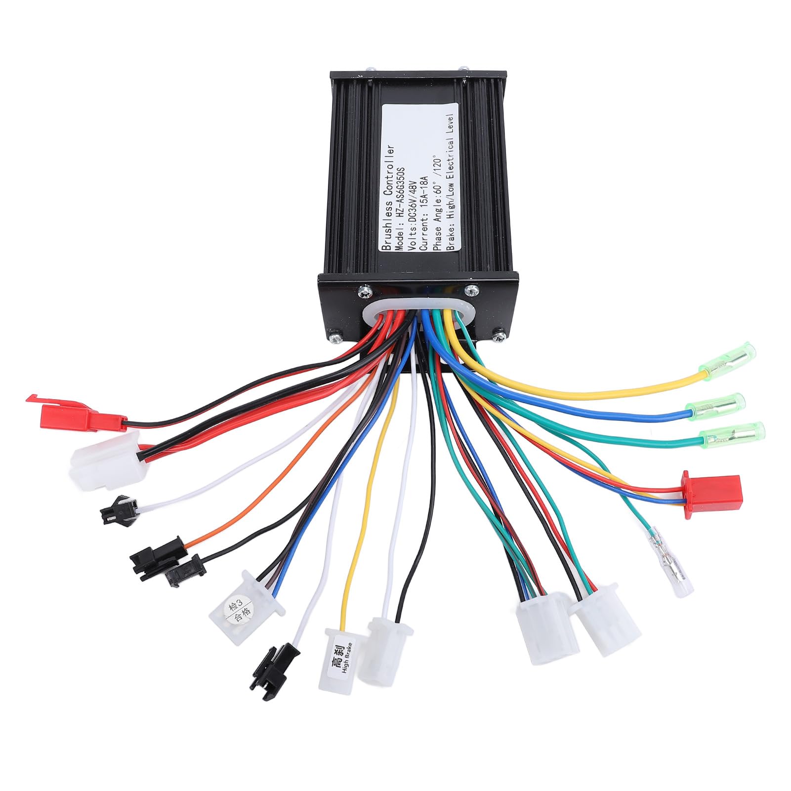 VAYEODEYU Gleichstrommotor-Drehzahlregler, Motorsteuerung for Elektroroller, 350 W, Aluminiumlegierung, gute Wärmeableitung, bürstenloser Motorregler VAYEODEYU Gleichstrommotor-Drehzahlregler, Motorsteuerung for Elektroroller, 350 W, Aluminiumlegierung, gute Wärmeableitung, bürstenloser Motorregler von VAYEODEYU