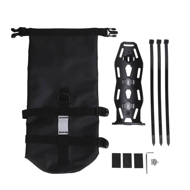 VBESTLIFE Fahrrad-Vordergabeltasche, 5 L, Große Kapazität, Wasserdicht, Reflektierend, Fahrrad-Vordergabeltasche, Geeignet für Breite Anwendung für Mountainbikes von VBESTLIFE