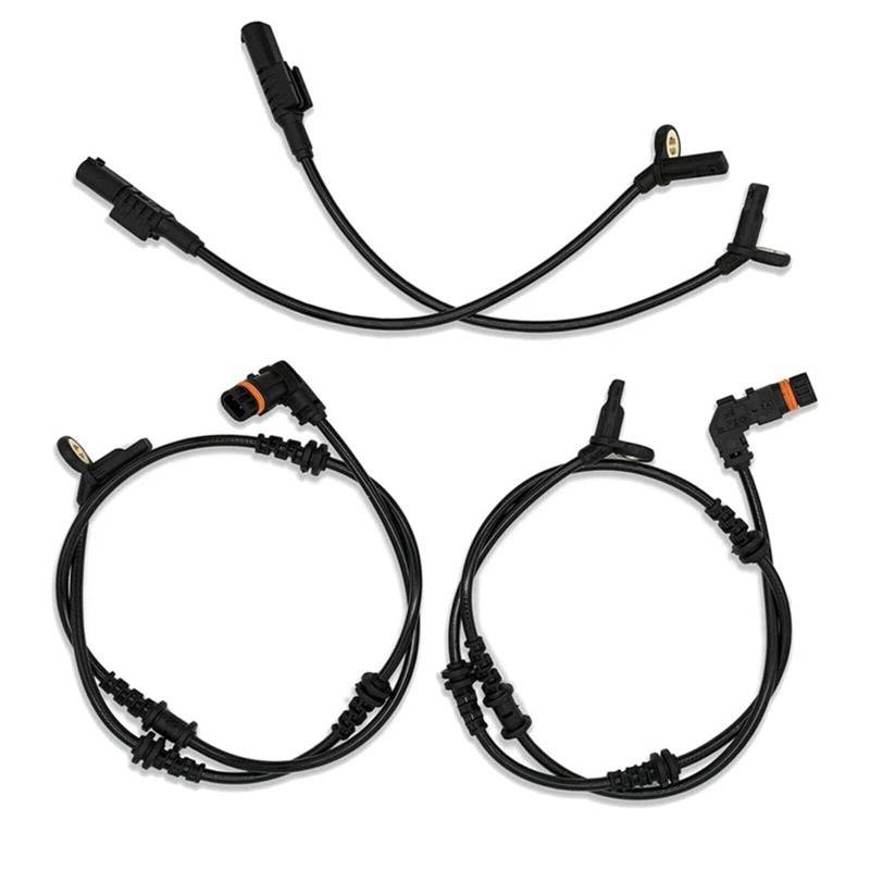 VBNYBA ABS Sensor Kompatibel Mit Benz Für W164 ML350 ML320 GL350 GL450 R350 Vorne Hinten ABS Raddrehzahlsensor ABS Sensor 4PCS 1645400717 1645400917 von VBNYBA