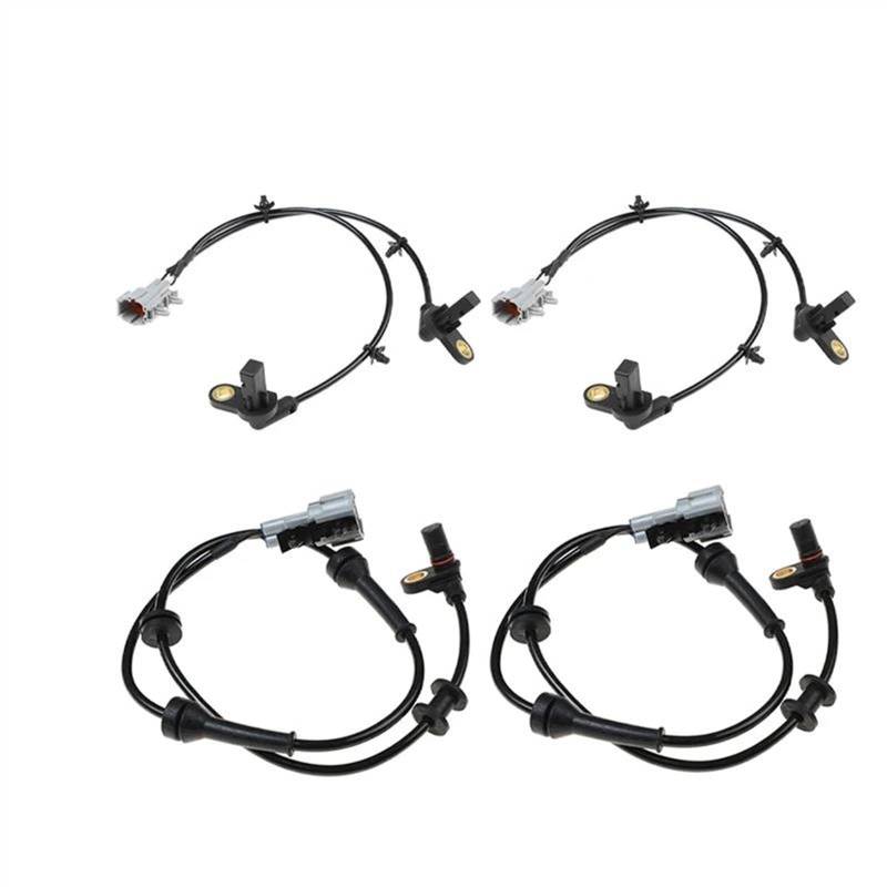 VBNYBA ABS Sensor Kompatibel Mit Nissan Für Navara Für Pathfinder Vorne Hinten Links Rechts ABS-Radgeschwindigkeitssensor 47900-EA001 47910-EA025 47900EA001 47910EA02(4 pcs) von VBNYBA