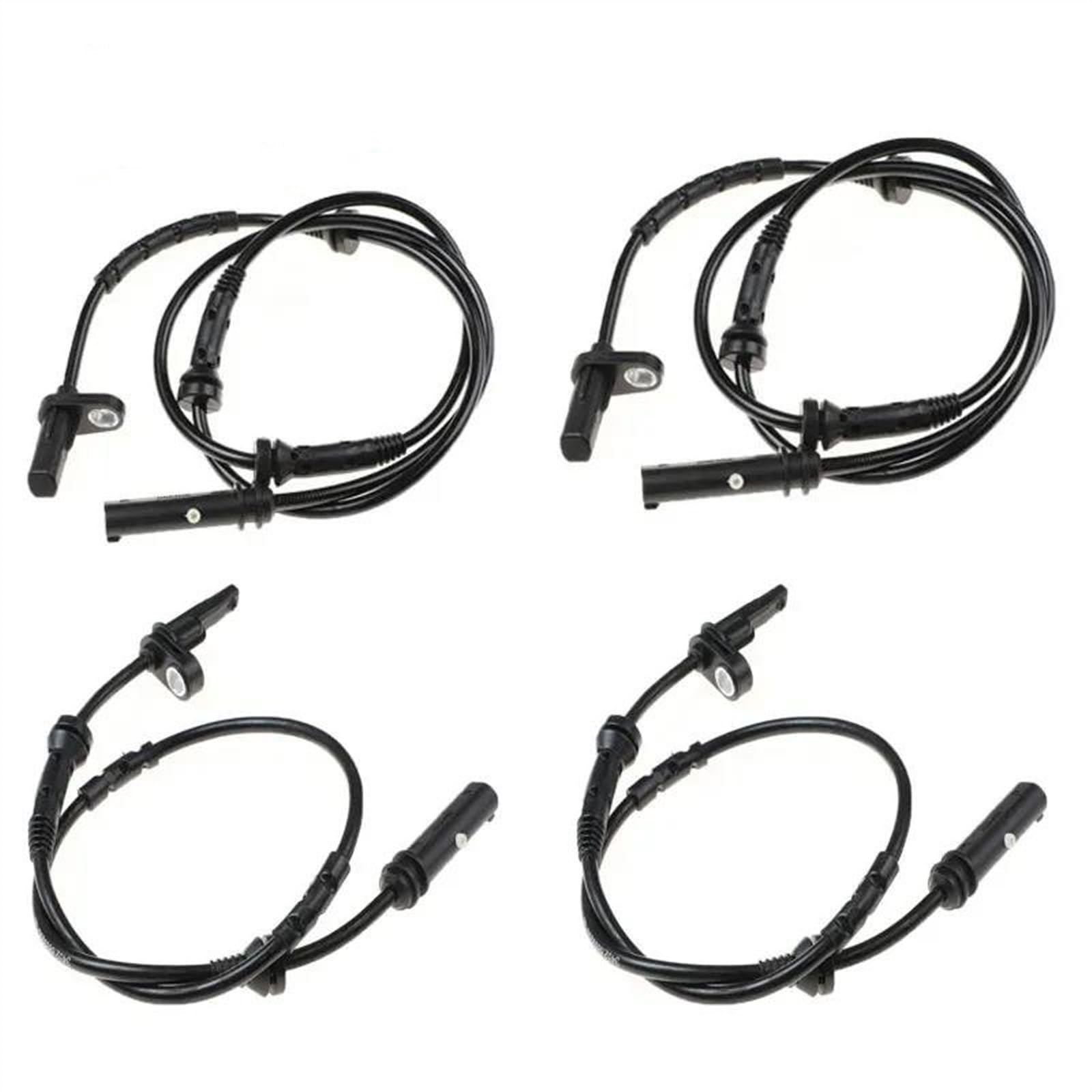 VBNYBA ABS Sensor Kompatibel Mit X3 F25 2010–2023 Für X4 F26 2014–2023 34526869292 34526869293 Vorne Hinten Links Rechts ABS-Raddrehzahlsensor ABS-Sensor(4 pcs) von VBNYBA
