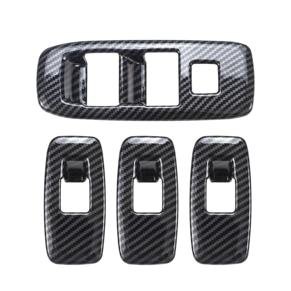VBNYBA Autoinnenausstattung Kompatibel Mit Ford Für Everest Für Ranger Für T6 T7 T8 2015 2016 2017 2018 2019 2020 4 Stück Fensterheber-Schalterknopf-Panel-Abdeckungs-Ordnung VBNYBA Autoinnenausstattung Kompatibel Mit Ford Für Everest Für Ranger Für T6 T7 T8 2015 2016 2017 2018 2019 2020 4 Stück Fensterheber-Schalterknopf-Panel-Abdeckungs-Ordnung von VBNYBA
