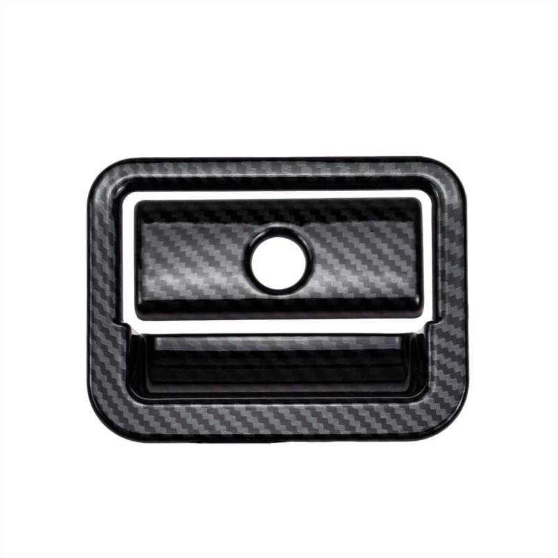 VBNYBA Autoinnenausstattung Kompatibel Mit Isuzu Für D-MAX Für MU-X 2012 UP 2 Stück Kohlefaser Farbe Co-Pilot Handschuhfach Aufbewahrungsbox Griff Schalter Panel Cover Trim von VBNYBA