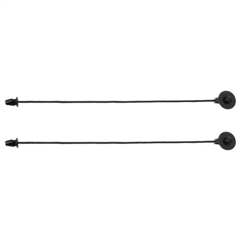 VBNYBA Heckablage Strap Auto Kompatibel Mit Ford Für Focus Schrägheck 2012–2017, Gepäckraumabdeckung Laderaumwanne Laderaumabdeckung Hebegurt-Clips 1930212 von VBNYBA