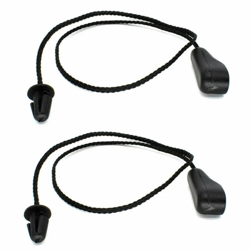VBNYBA Heckablage Strap Auto Kompatibel Mit Ford Für Focus Schrägheck MK2 2004 2005 2006 2007–2011 Für C-Max MK1 2004 2005–2010, Kofferraum-Gepäckträger-Fachseil 4M51A46538AB(2 Pcs) von VBNYBA