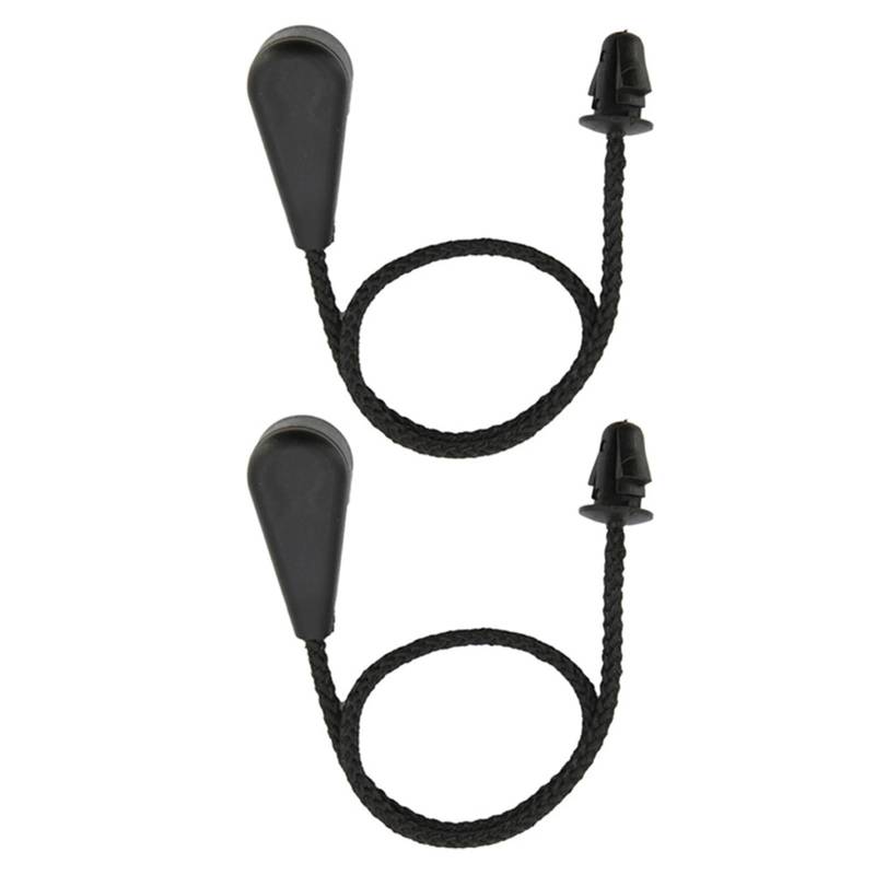 VBNYBA Heckablage Strap Auto Kompatibel Mit Megane MK1 MK2 MK3 Autoteile, Kofferraum, Hintere Gepäckablage, Kordelzug, Gurt 7701045160 7701062123(2pcs) von VBNYBA