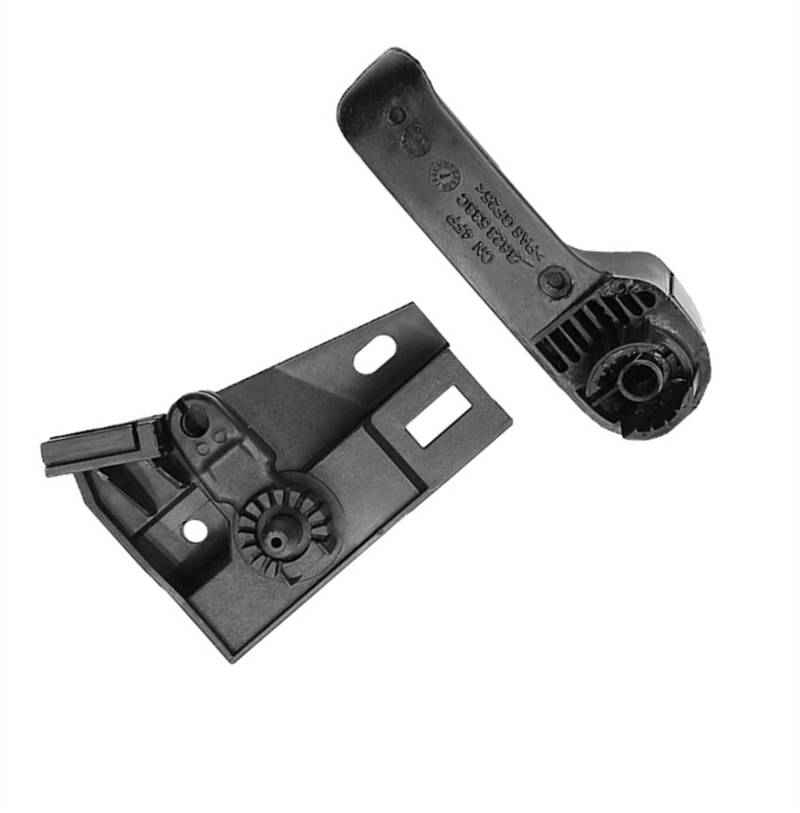VBNYBA Motorhaubenentriegelung Kompatibel Mit VW Für Passat 2006-2015, Schwarz, ABS-Material, Front-Oberseite von VBNYBA