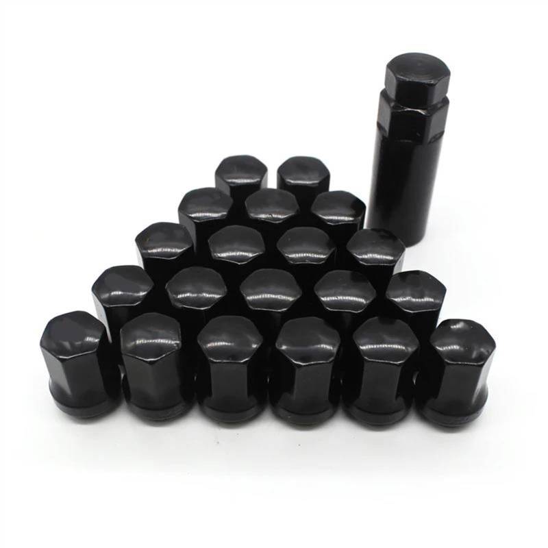 VBNYBA Radnabenmuttern 20 Stück M12x1,25 M12x1,5 Autozubehör Racing Stahlrad Verlängerte Muttern Felgen Radmuttern Racing Radmuttern Ersatzteile(3,M12x1.5) von VBNYBA