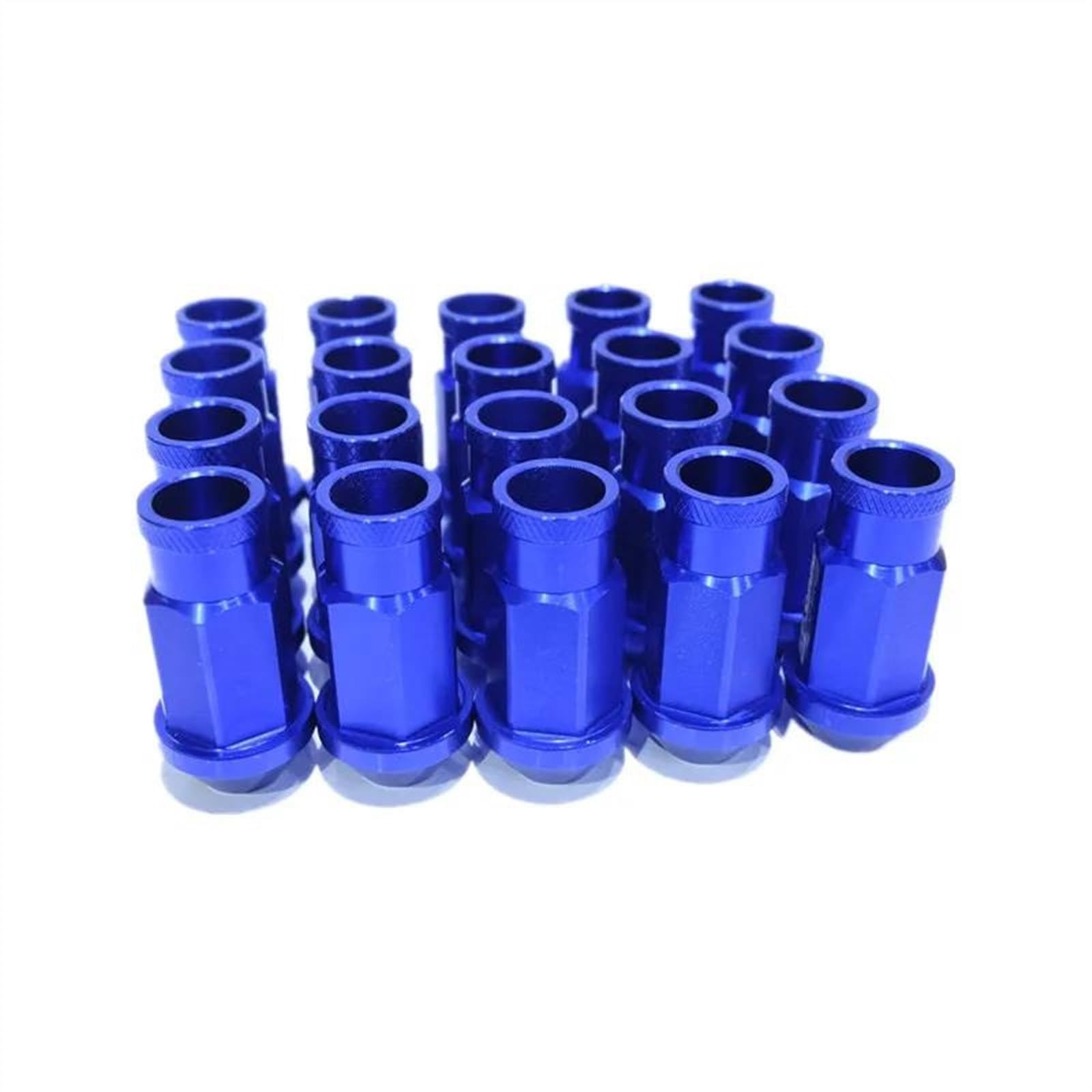 VBNYBA Radnabenmuttern 20PCS Universal Radmuttern M12x1,5/1,25 Auto Modifikation Racing Radmuttern Schraube Hub Reifen Schraube Bolzen(Color 2,M12x1.25) von VBNYBA