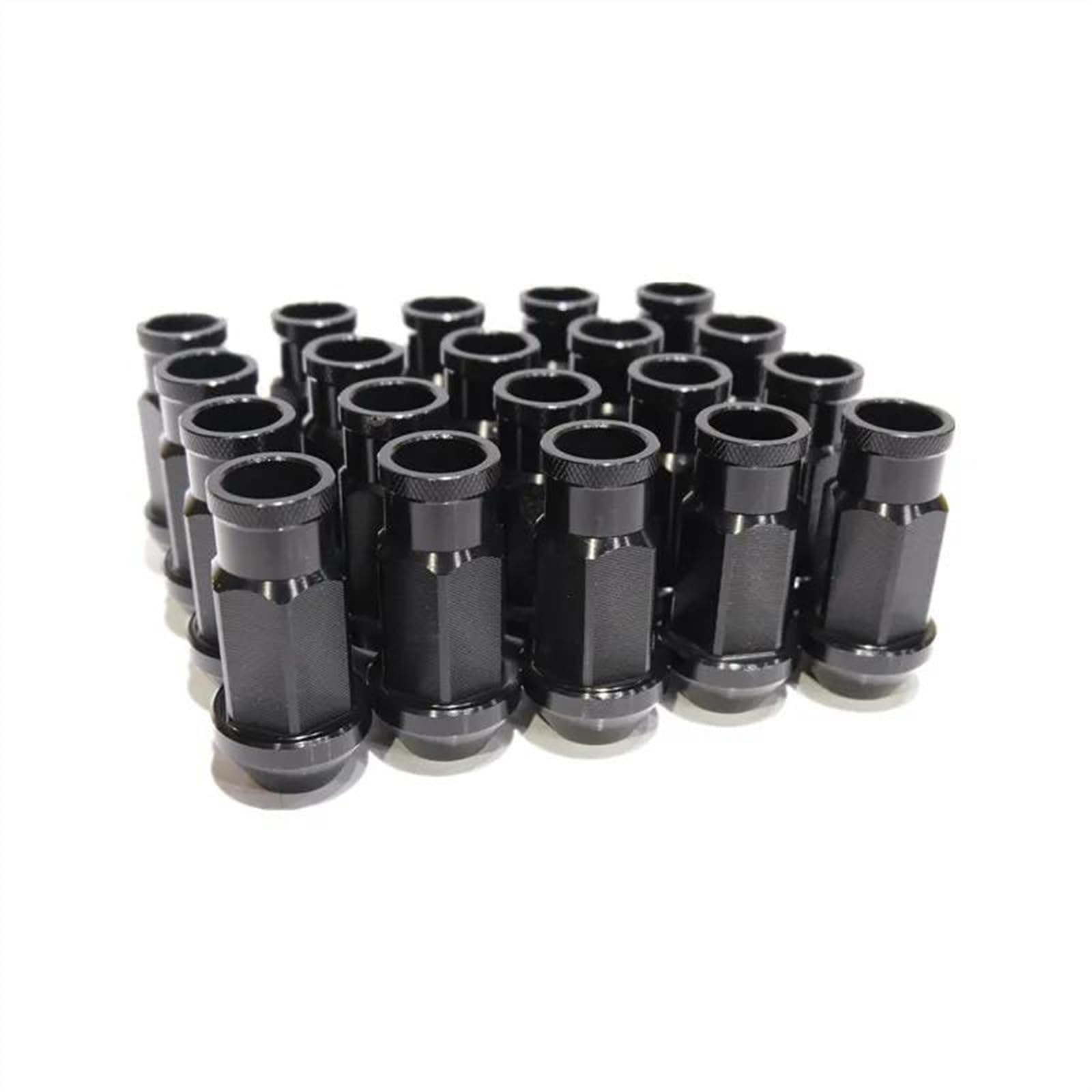 VBNYBA Radnabenmuttern 20PCS Universal Radmuttern M12x1,5/1,25 Auto Modifikation Racing Radmuttern Schraube Hub Reifen Schraube Bolzen(Color 4,M12x1.25) von VBNYBA