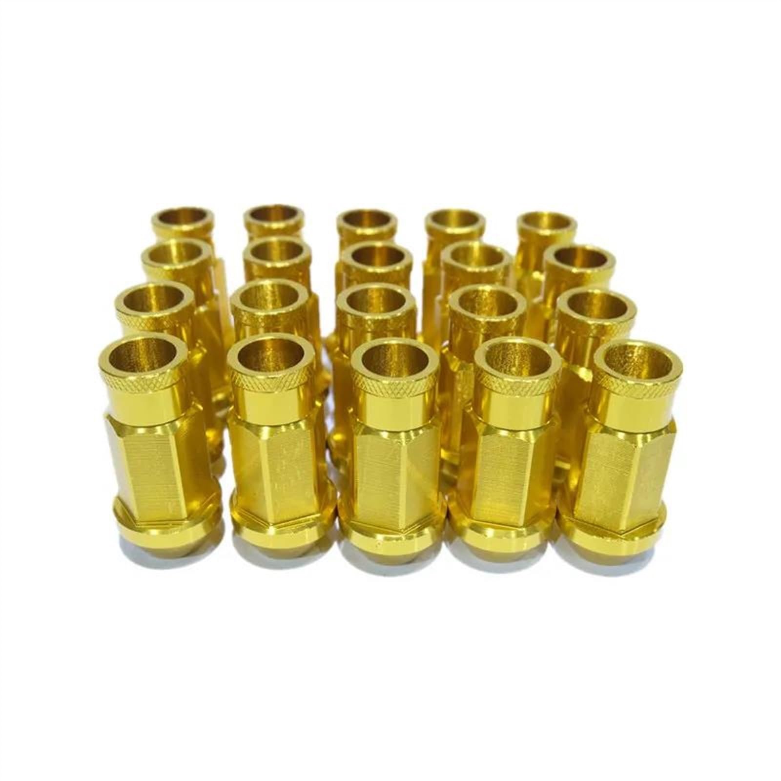 VBNYBA Radnabenmuttern 20PCS Universal Radmuttern M12x1,5/1,25 Auto Modifikation Racing Radmuttern Schraube Hub Reifen Schraube Bolzen(Color 5,M12x1.5) von VBNYBA