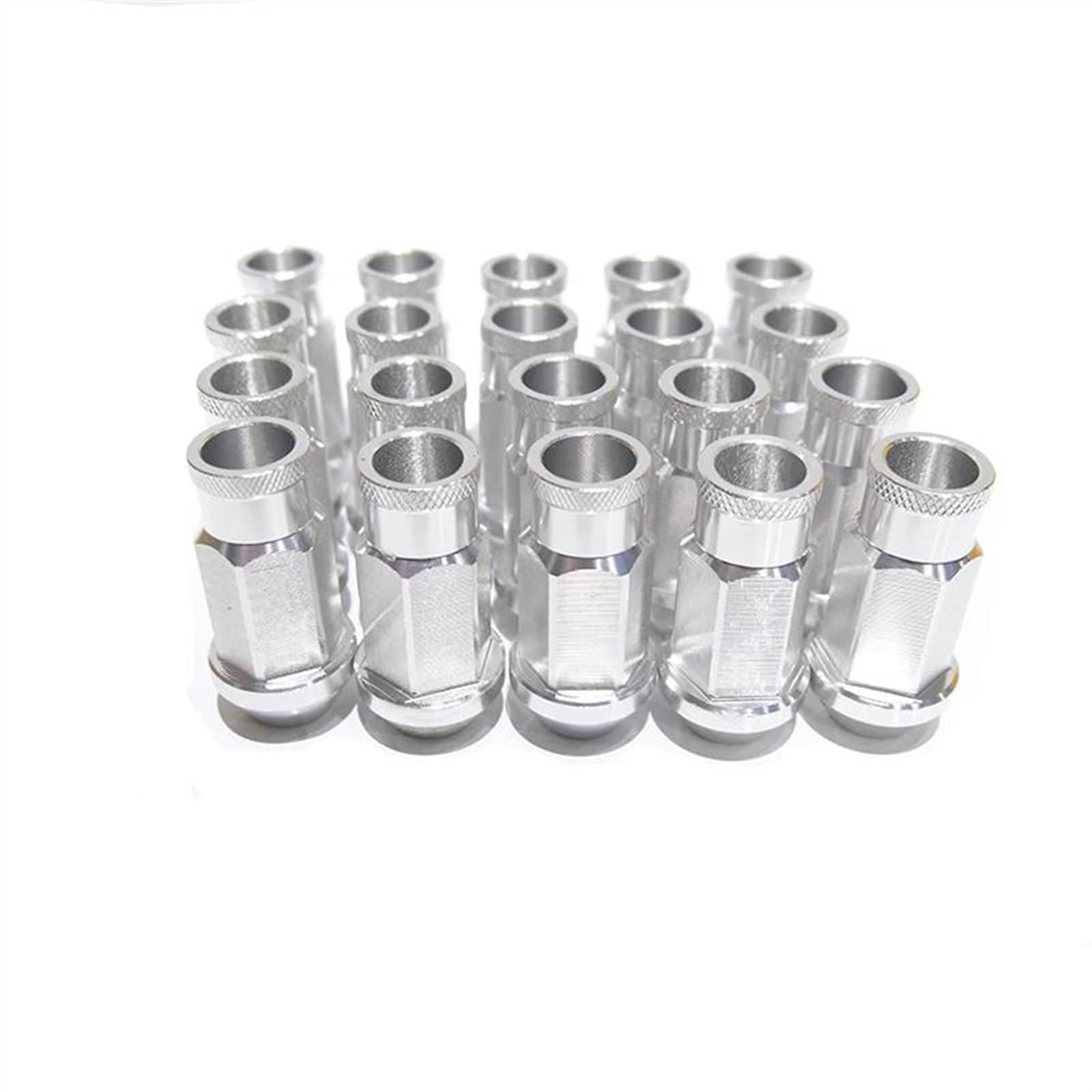 VBNYBA Radnabenmuttern 20PCS Universal Radmuttern M12x1,5/1,25 Auto Modifikation Racing Radmuttern Schraube Hub Reifen Schraube Bolzen(Color 6,M12x1.5) von VBNYBA