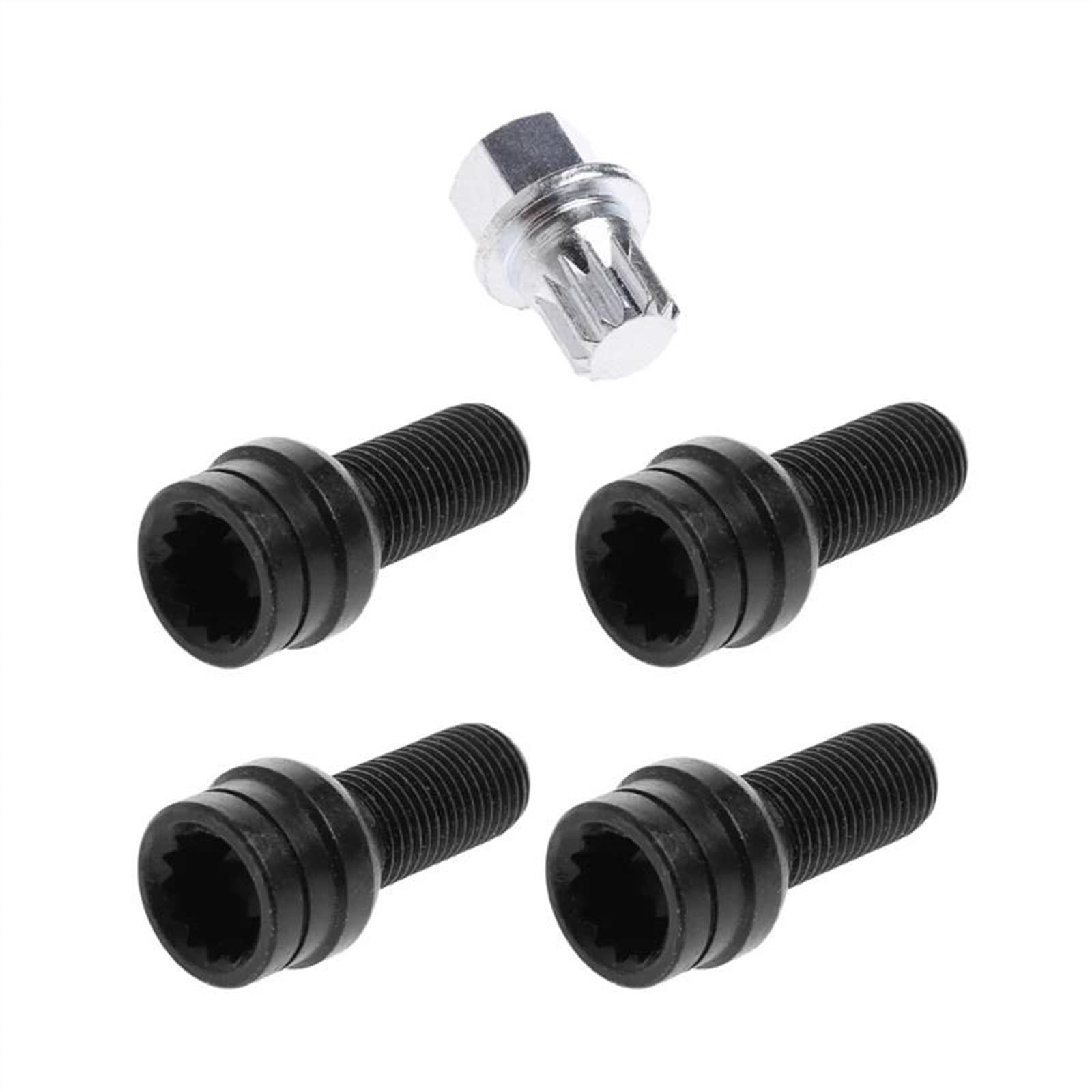 VBNYBA Radnabenmuttern 4-teiliges Universal-Radschrauben-Set Für Fahrzeuge, Selbstsichernde Radmuttern, Bolzen, Radzubehör, Radnabe, Reifen, Schraubenbolzen 8D0601139F VBNYBA Radnabenmuttern 4-teiliges Universal-Radschrauben-Set Für Fahrzeuge, Selbstsichernde Radmuttern, Bolzen, Radzubehör, Radnabe, Reifen, Schraubenbolzen 8D0601139F von VBNYBA