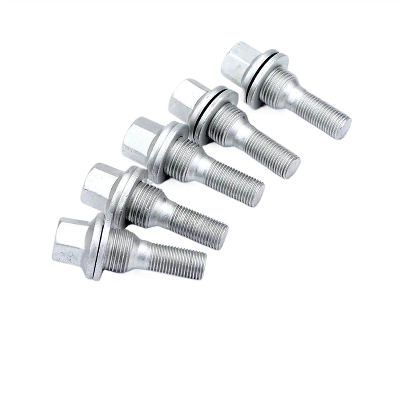 VBNYBA Radnabenmuttern Kompatibel Mit Citroen Für C2 C3 C3-XR C4 C4L DS3 DS4 C5 DS5 C6 5 Stück Auto-Radmuttern Schrauben Gewindelänge 28/40/45 Mm M12 X 1,25(5pcs 40mm) von VBNYBA