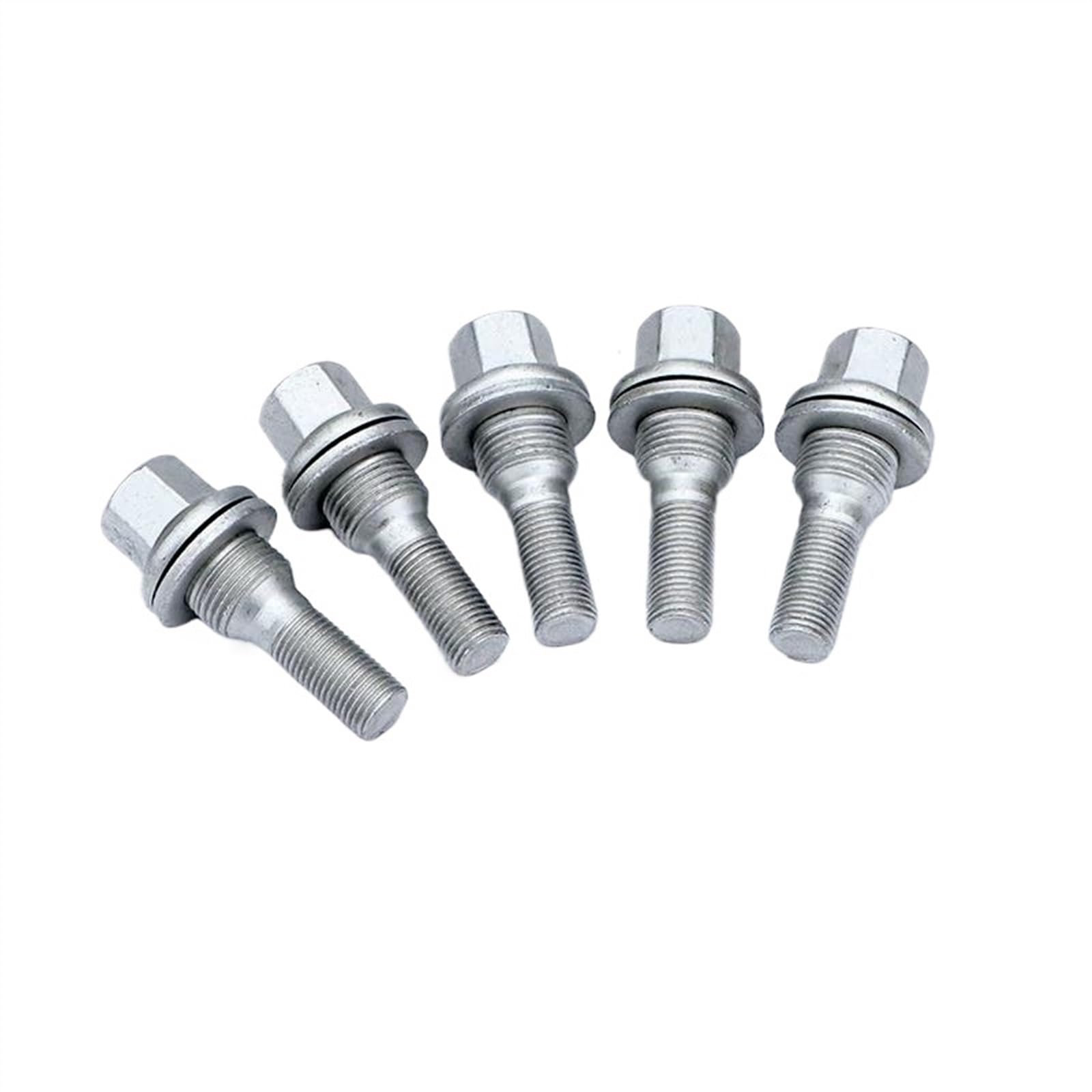 VBNYBA Radnabenmuttern Kompatibel Mit Citroen Für C2 C3 C3-XR C4 C4L DS3 DS4 C5 DS5 C6 5 Stück Auto-Radmuttern Schrauben Gewindelänge 28/40/45 Mm M12 X 1,25(5pcs 45mm) von VBNYBA