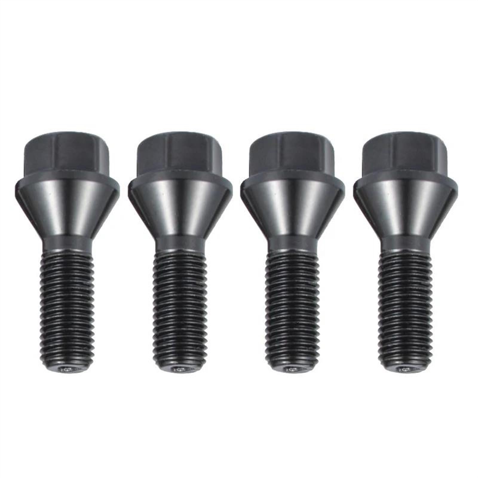 VBNYBA Radnabenmuttern Kompatibel Mit F10 F11 F30 F32 F34 F15 F16 F25 F26 4 Stück Auto-Radnabenschraube M12 X 1.25，M12 X 1.5， M14 X 1.5 Radschraube Bolzensicherung Radmutter(M12 X 1.5) von VBNYBA