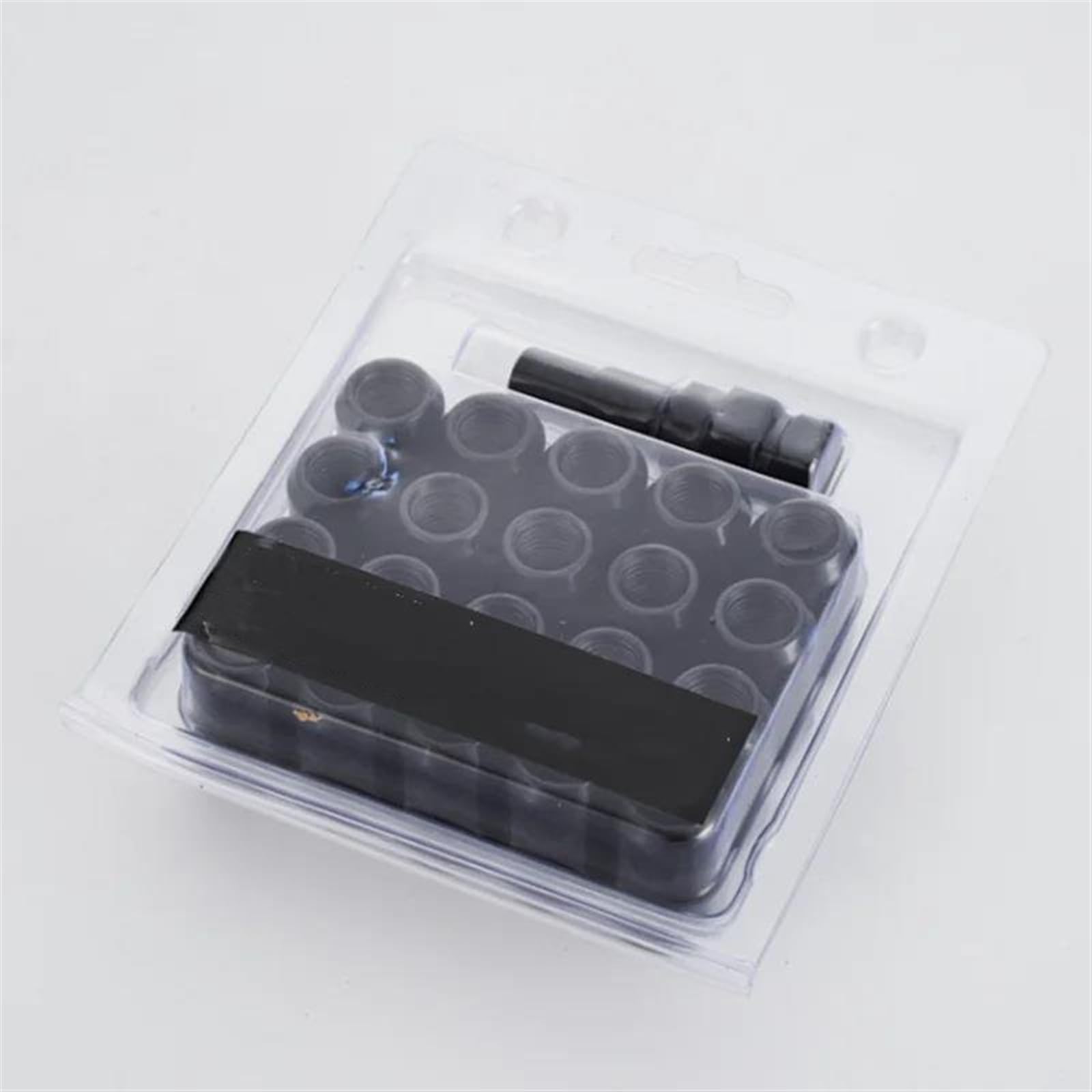 VBNYBA Radnabenmuttern Kompatibel Mit Hyundai Autozubehör, 3 cm Radmuttern M12 X 1,25, M12 X 1,5 Radmuttern Mit Radmuttern (20 Stück)(2,M12x1.5) von VBNYBA