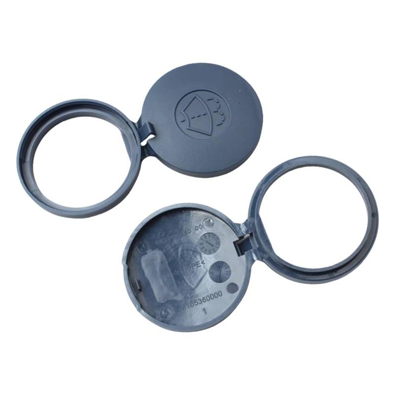 VBNYBA Reservoirkappe Kompatibel mit Peugeot für 301, 307, 308, 408 Auto-Scheibenwischer-Waschflüssigkeitsbehälter-Tankdeckel Wassertank-Verschlussdeckel 643230(Gray) von VBNYBA