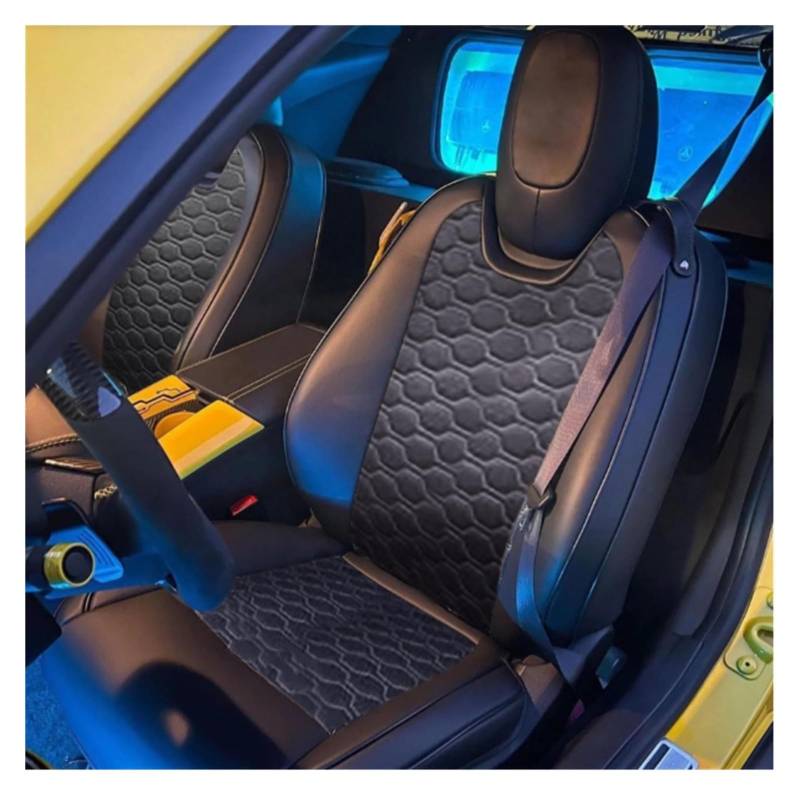 VBVGMZAS Auto Sitzbezüge Die 5. Generation für Camaro 2010–2015 Autositzbezug, komplettes Set Leder die 6 Generation für Chevy für Camaro 2016–2024 Sitzbezüge Auto(5th Color 1) von VBVGMZAS