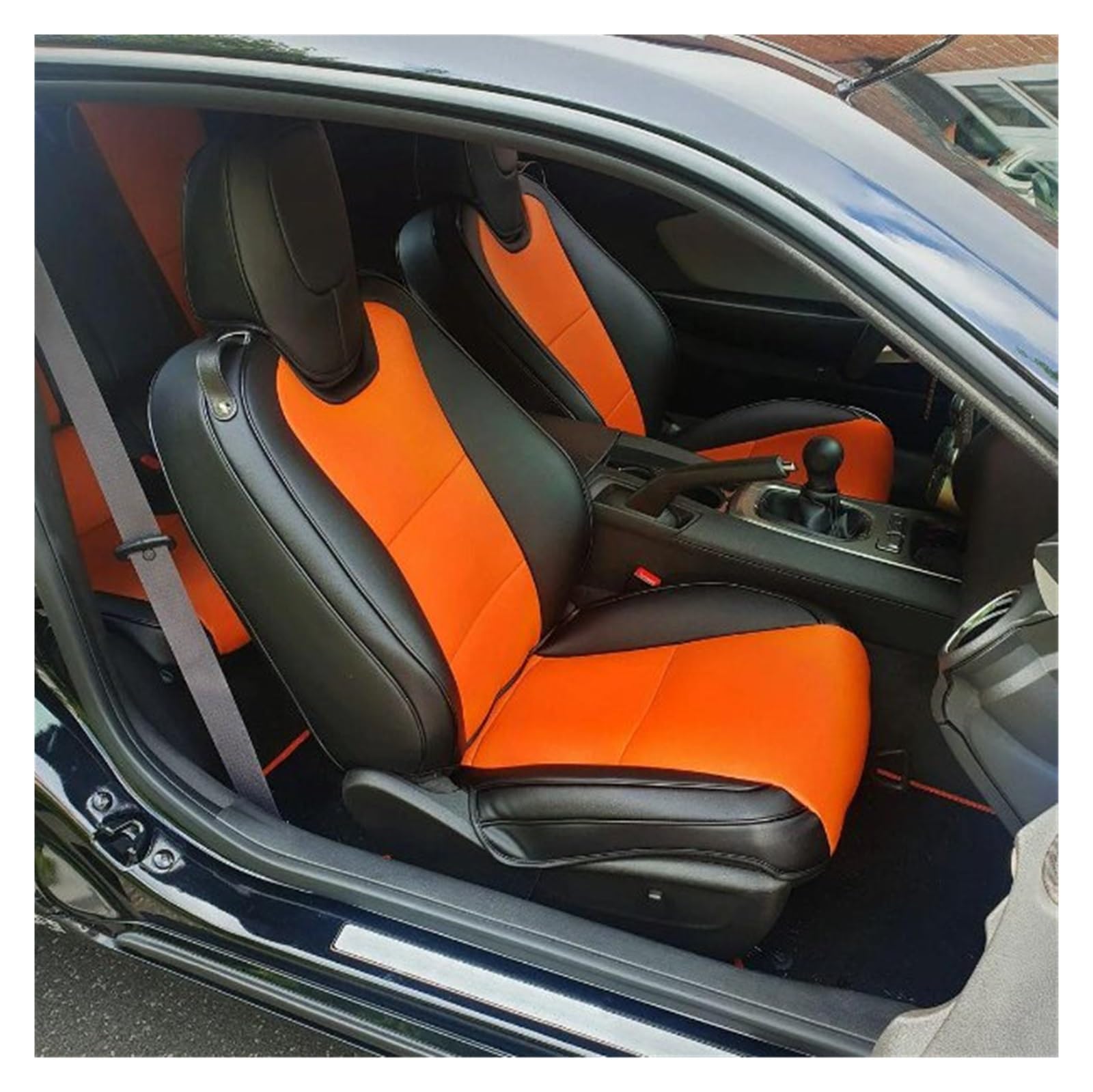 VBVGMZAS Auto Sitzbezüge Die 5. Generation für Camaro 2010–2015 Autositzbezug, komplettes Set Leder die 6 Generation für Chevy für Camaro 2016–2024 Sitzbezüge Auto(5th Color 13) von VBVGMZAS