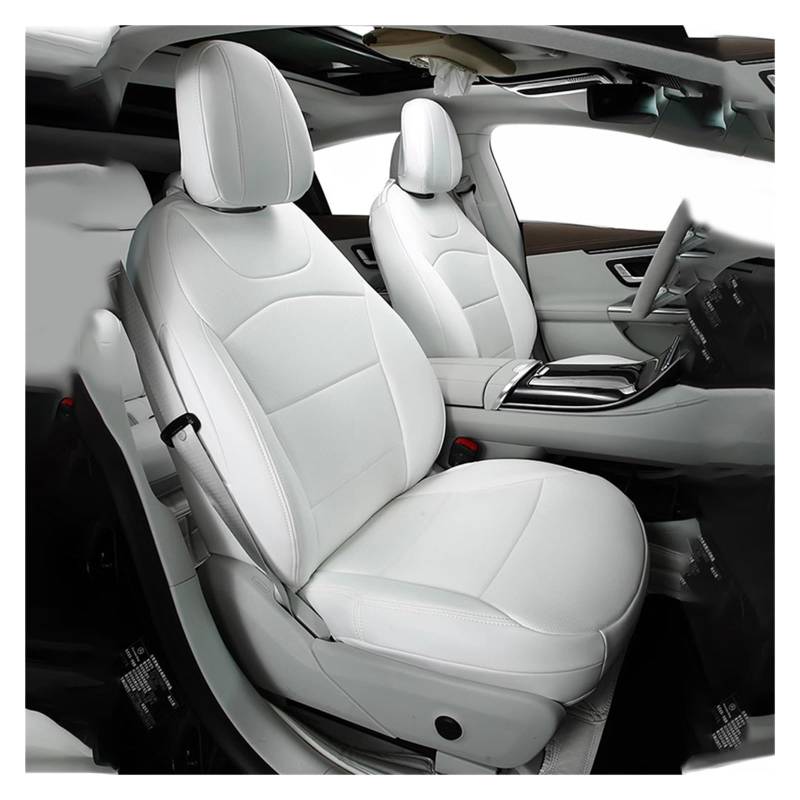 VBVGMZAS Auto Sitzbezüge Für Benz EQE 2022-2024 Autositzbezüge Komplettset Strapazierfähiges Material Für Benz EQE 350 Limousine SUV Sitzbezüge Auto(Color 1) von VBVGMZAS