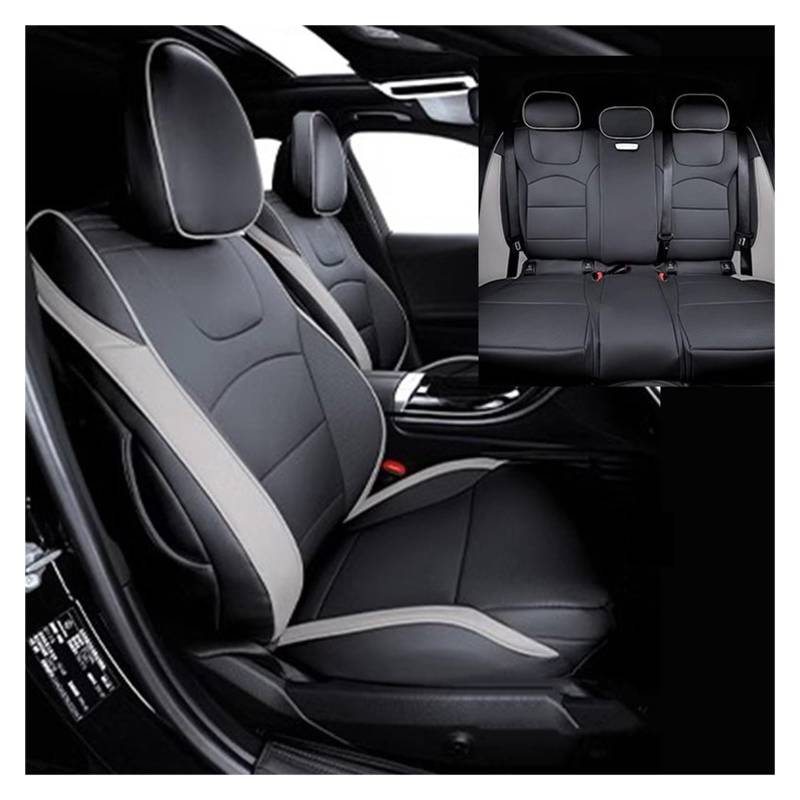VBVGMZAS Auto Sitzbezüge Für Benz EQE 2022-2024 Autositzbezüge Komplettset Strapazierfähiges Material Für Benz EQE 350 Limousine SUV Sitzbezüge Auto(Color 14) von VBVGMZAS