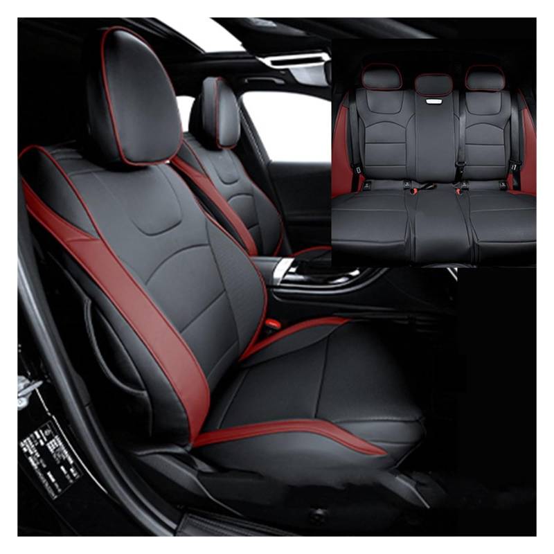 VBVGMZAS Auto Sitzbezüge Für Benz EQE 2022-2024 Autositzbezüge Komplettset Strapazierfähiges Material Für Benz EQE 350 Limousine SUV Sitzbezüge Auto(Color 9) von VBVGMZAS