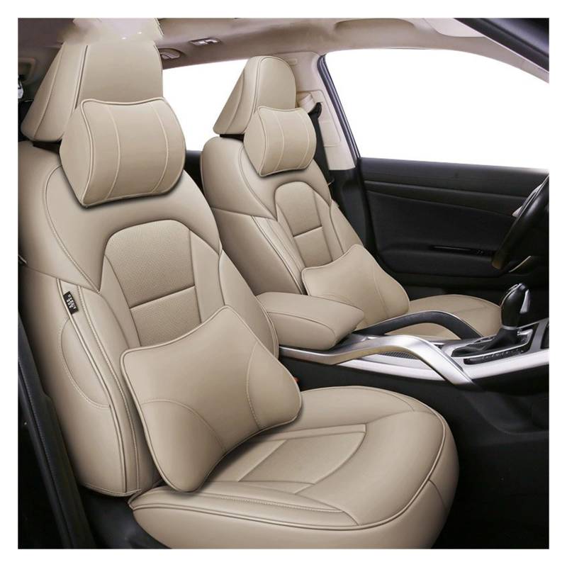 VBVGMZAS Auto Sitzbezüge Für Fiesta MK7 für Kuga für Fusion für Ranger für Explorer 5 maßgeschneiderte Leder-Autositzbezüge Sitzbezüge Auto(Color 6) von VBVGMZAS