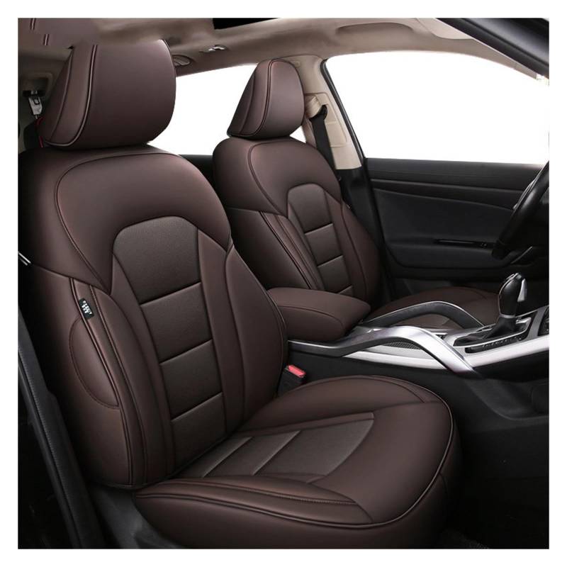 VBVGMZAS Auto Sitzbezüge Für Fiesta MK7 für Kuga für Fusion für Ranger für Explorer 5 maßgeschneiderte Leder-Autositzbezüge Sitzbezüge Auto(Color 7) von VBVGMZAS