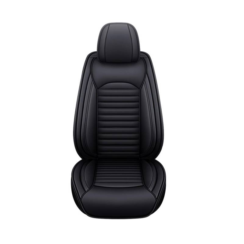 VBVGMZAS Auto Sitzbezüge Universal-Autositzbezug Für Ford Für Fiesta MK7 Für Fusion Für Kuga Für Figo Für Taurus Autozubehör Innenausstattung Sitzbezüge Auto(Black) von VBVGMZAS