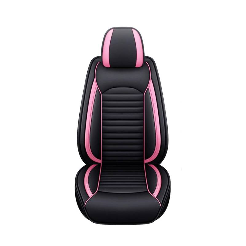 VBVGMZAS Auto Sitzbezüge Universal-Autositzbezug Für Ford Für Fiesta MK7 Für Fusion Für Kuga Für Figo Für Taurus Autozubehör Innenausstattung Sitzbezüge Auto(Pink) von VBVGMZAS