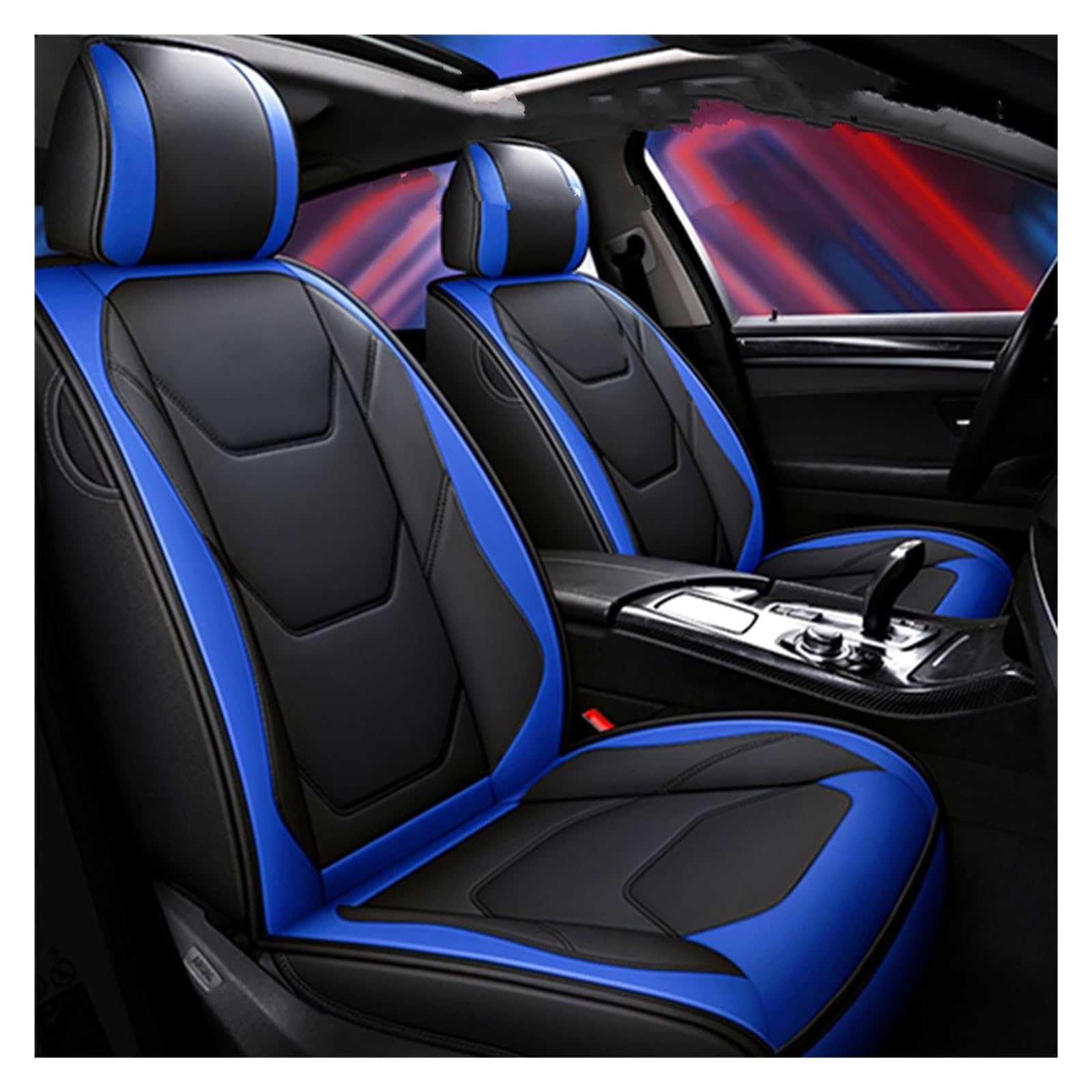 VBVGMZAS Auto Sitzbezüge Universelle Autositzbezüge für Toyota für Camry für RAV4 für Venza für Corolla für Yaris Altise Aurion Crown Hilux Levin Verso VIOSL Autozubehör Sitzbezüge Auto(Blue Front) VBVGMZAS Auto Sitzbezüge Universelle Autositzbezüge für Toyota für Camry für RAV4 für Venza für Corolla für Yaris Altise Aurion Crown Hilux Levin Verso VIOSL Autozubehör Sitzbezüge Auto(Blue Front) von VBVGMZAS