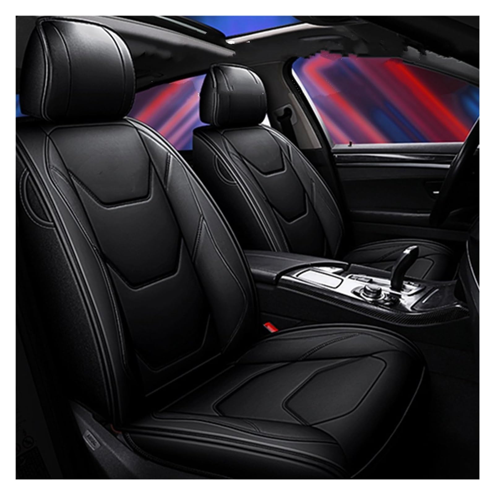 VBVGMZAS Auto Sitzbezüge Universelle Autositzbezüge für Toyota für Camry für RAV4 für Venza für Corolla für Yaris Altise Aurion Crown Hilux Levin Verso VIOSL Autozubehör Sitzbezüge Auto(Black Front) VBVGMZAS Auto Sitzbezüge Universelle Autositzbezüge für Toyota für Camry für RAV4 für Venza für Corolla für Yaris Altise Aurion Crown Hilux Levin Verso VIOSL Autozubehör Sitzbezüge Auto(Black Front) von VBVGMZAS