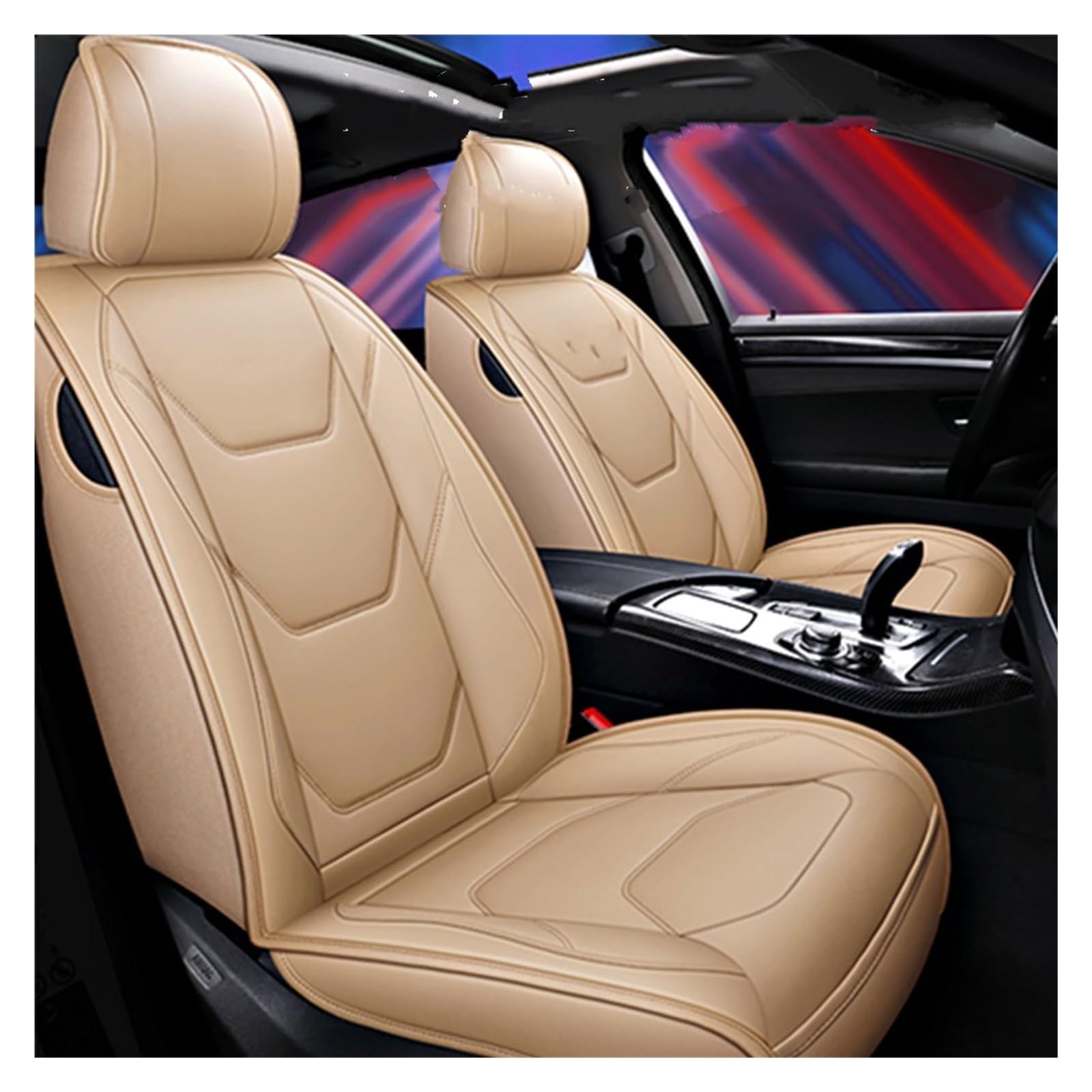 VBVGMZAS Auto Sitzbezüge Universelle Autositzbezüge für Toyota für Camry für RAV4 für Venza für Corolla für Yaris Altise Aurion Crown Hilux Levin Verso VIOSL Autozubehör Sitzbezüge Auto(Beige Front) VBVGMZAS Auto Sitzbezüge Universelle Autositzbezüge für Toyota für Camry für RAV4 für Venza für Corolla für Yaris Altise Aurion Crown Hilux Levin Verso VIOSL Autozubehör Sitzbezüge Auto(Beige Front) von VBVGMZAS