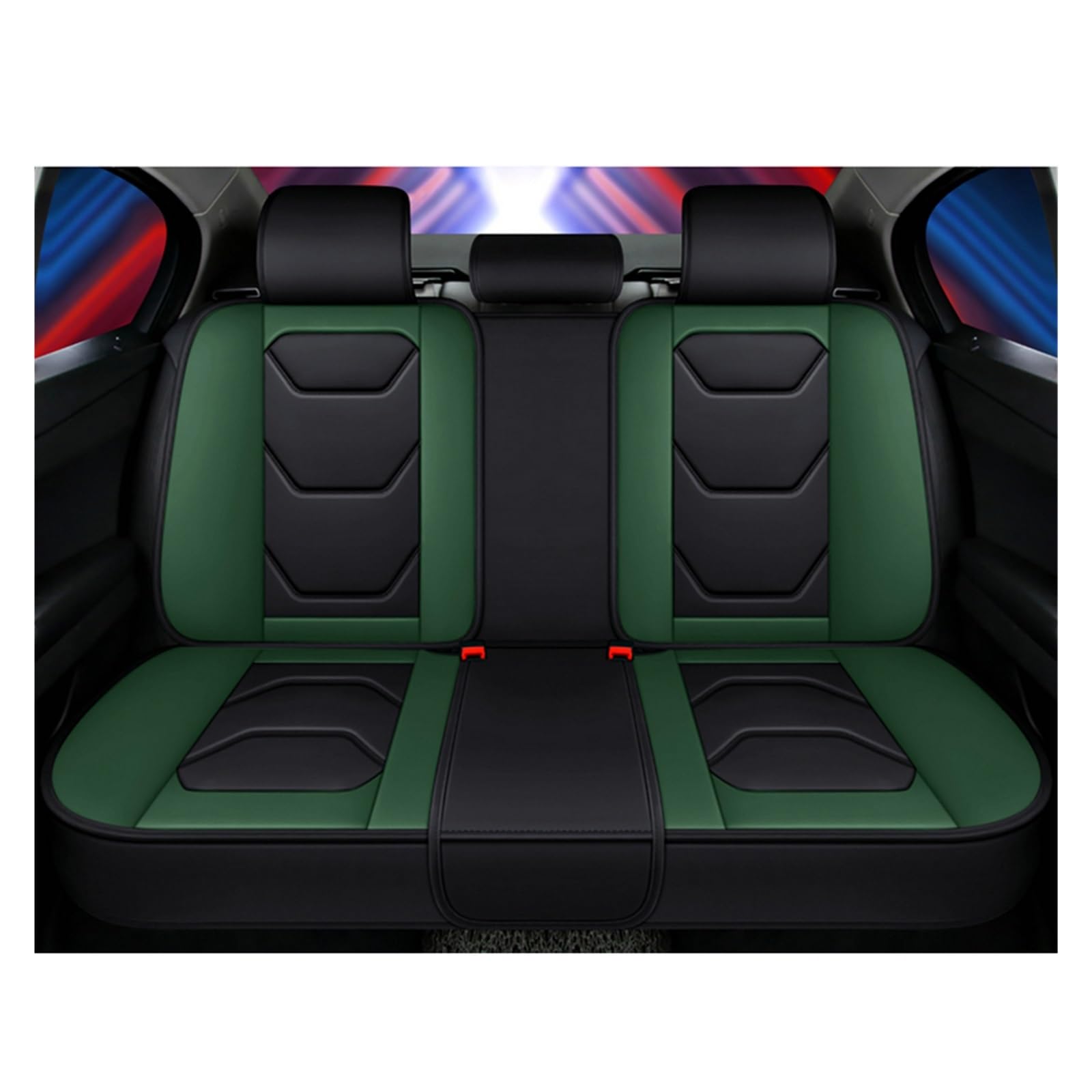 VBVGMZAS Auto Sitzbezüge Universelle Autositzbezüge für Toyota für Camry für RAV4 für Venza für Corolla für Yaris Altise Aurion Crown Hilux Levin Verso VIOSL Autozubehör Sitzbezüge Auto(Green Rear) VBVGMZAS Auto Sitzbezüge Universelle Autositzbezüge für Toyota für Camry für RAV4 für Venza für Corolla für Yaris Altise Aurion Crown Hilux Levin Verso VIOSL Autozubehör Sitzbezüge Auto(Green Rear) von VBVGMZAS