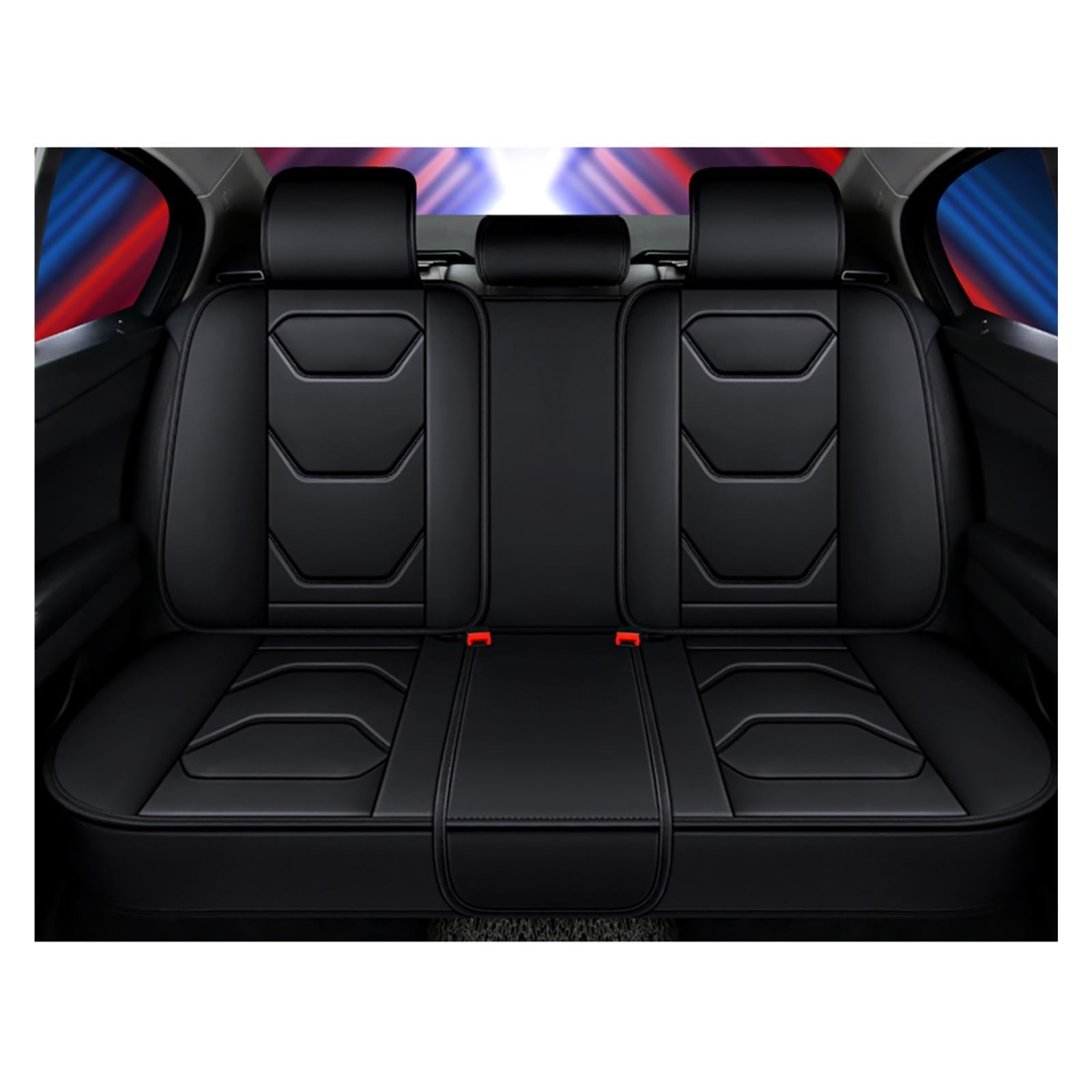 VBVGMZAS Auto Sitzbezüge Universelle Autositzbezüge für Toyota für Camry für RAV4 für Venza für Corolla für Yaris Altise Aurion Crown Hilux Levin Verso VIOSL Autozubehör Sitzbezüge Auto(Black Rear) VBVGMZAS Auto Sitzbezüge Universelle Autositzbezüge für Toyota für Camry für RAV4 für Venza für Corolla für Yaris Altise Aurion Crown Hilux Levin Verso VIOSL Autozubehör Sitzbezüge Auto(Black Rear) von VBVGMZAS