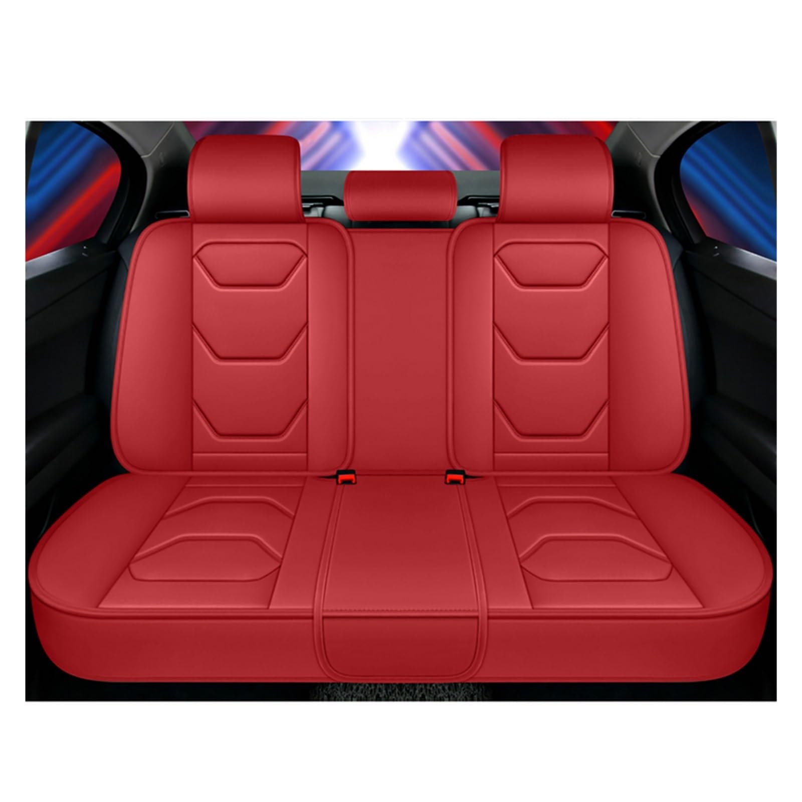 VBVGMZAS Auto Sitzbezüge Universelle Autositzbezüge für Toyota für Camry für RAV4 für Venza für Corolla für Yaris Altise Aurion Crown Hilux Levin Verso VIOSL Autozubehör Sitzbezüge Auto(Red Rear) VBVGMZAS Auto Sitzbezüge Universelle Autositzbezüge für Toyota für Camry für RAV4 für Venza für Corolla für Yaris Altise Aurion Crown Hilux Levin Verso VIOSL Autozubehör Sitzbezüge Auto(Red Rear) von VBVGMZAS