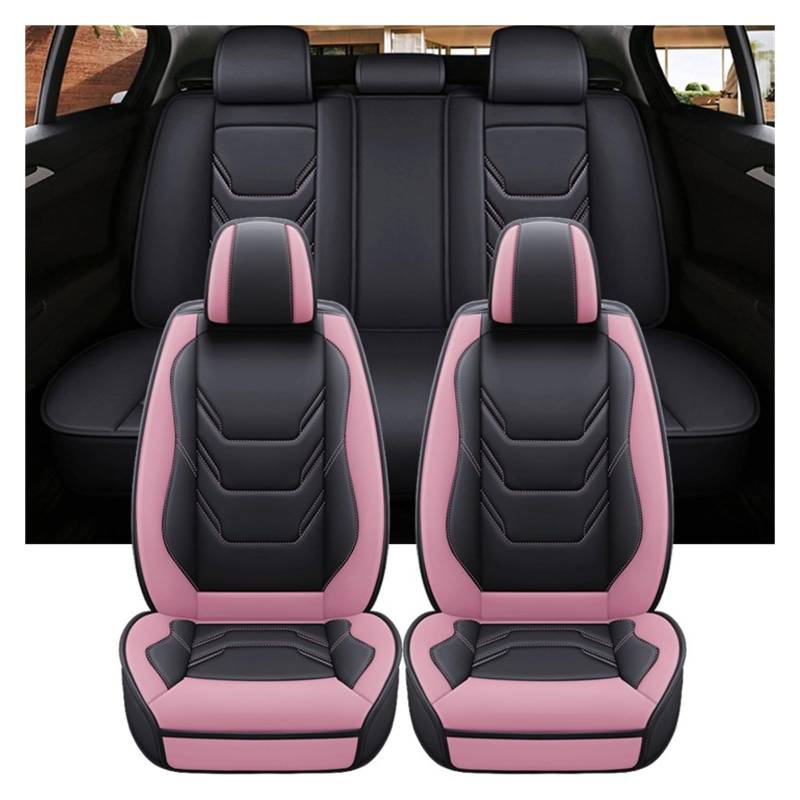 VBVGMZAS Auto Sitzbezüge Universeller Autositzbezug für VW für Nivus, Zubehör, Innenräume, Damen-Autoschutz Sitzbezüge Auto(5 PCS 2) von VBVGMZAS