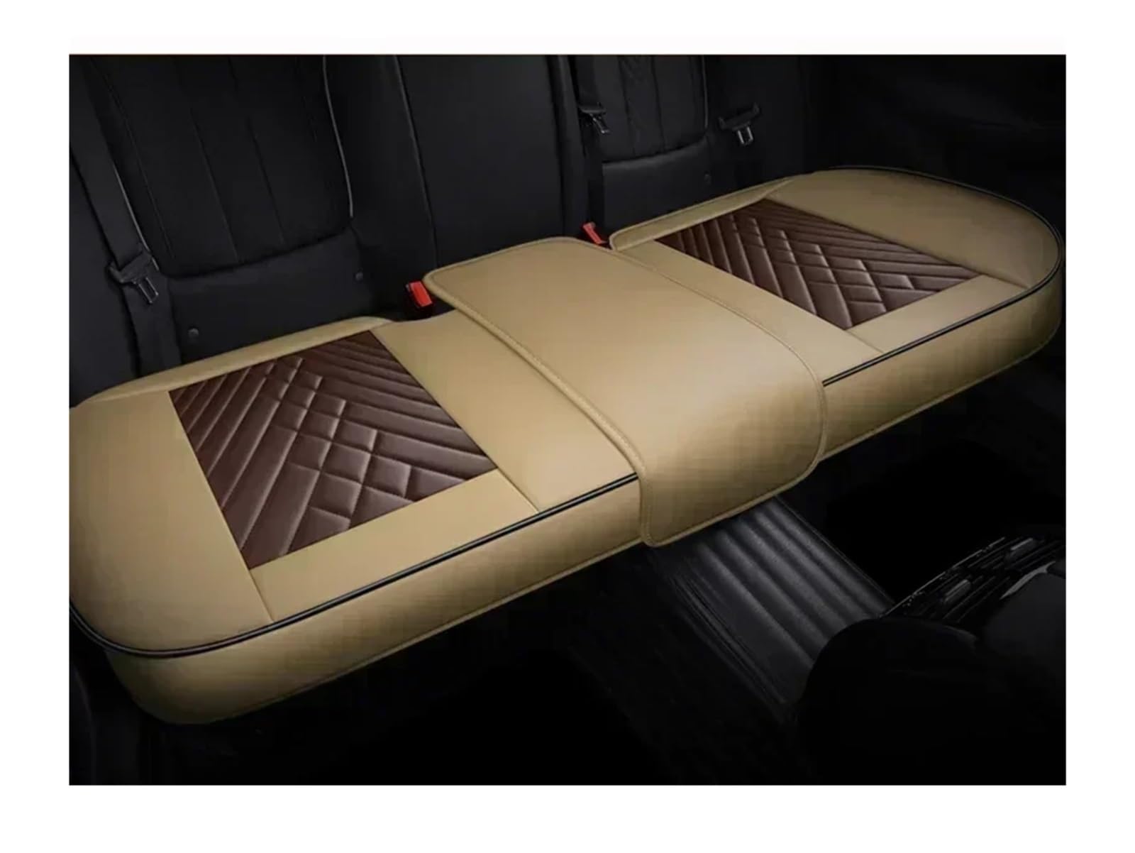 VBVGMZAS Auto Sitzbezüge Vollständige Abdeckung Autositzbezug Kissen für Toyota für FJ für Cruiser für Mark X für Premio Autozubehör Sitzbezüge Auto(Only Rear Seat) von VBVGMZAS