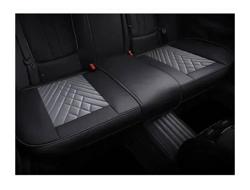 VBVGMZAS Auto Sitzbezüge Vollständige Abdeckung Autositzbezug Kissen für Toyota für FJ für Cruiser für Mark X für Premio Autozubehör Sitzbezüge Auto(Only Rear Seat 4) von VBVGMZAS