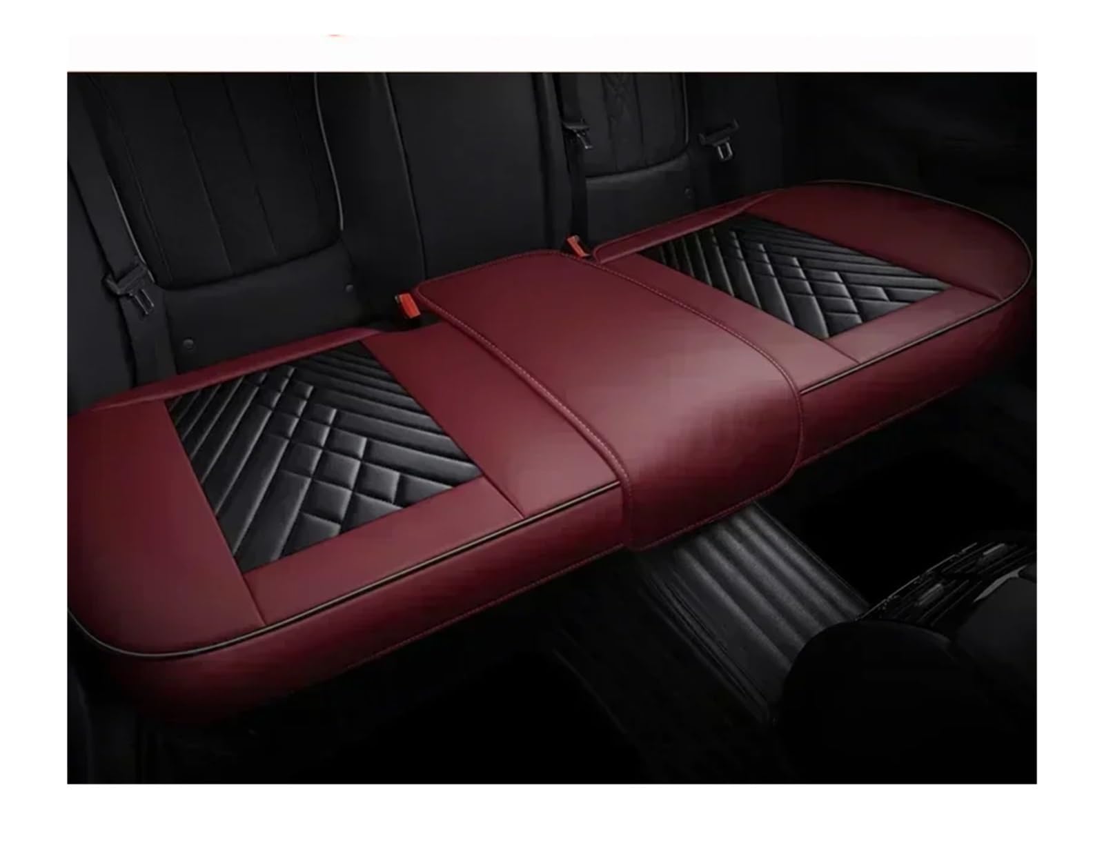 VBVGMZAS Auto Sitzbezüge Vollständige Abdeckung Autositzbezug Kissen für Toyota für FJ für Cruiser für Mark X für Premio Autozubehör Sitzbezüge Auto(Only Rear Seat 7) von VBVGMZAS