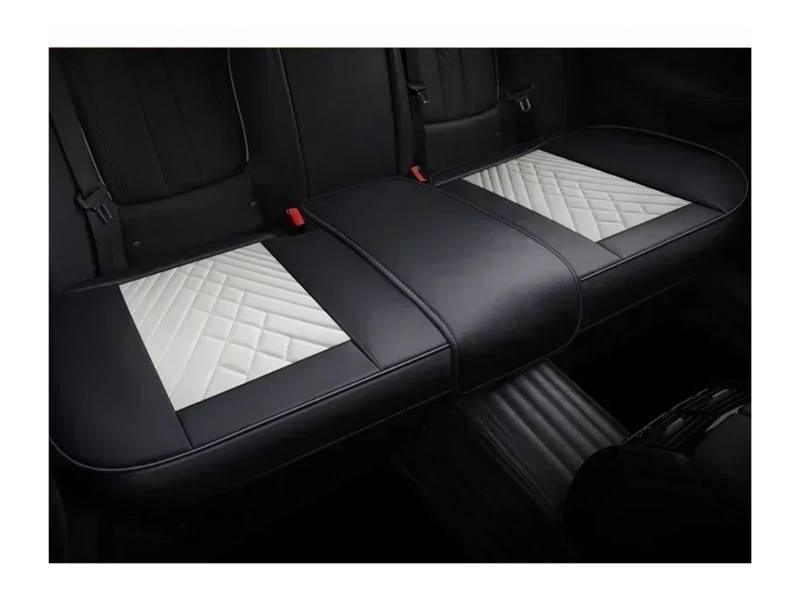 VBVGMZAS Auto Sitzbezüge Vollständige Abdeckung Pu-Leder-Autositzbezug-Kissen für OPEL für Antara für Corsa für Vectra B für Mokka Autozubehör Sitzbezüge Auto(Only Rear Seat 9) von VBVGMZAS