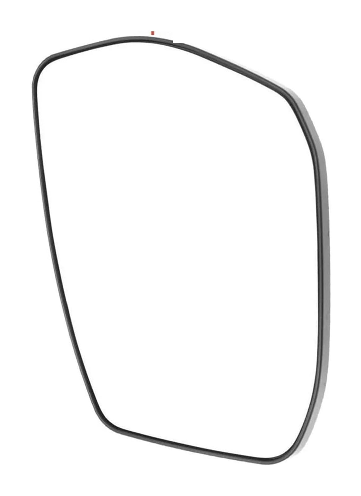 Außenspiegel Glas Für N&issan Für Altima Für Sentra 2013 2014 2015 2016 2017 2018 Beheiztes Seitenrückspiegelglas Links Rechts Ersatz(Right No Heared) von VBVKEPENDZ