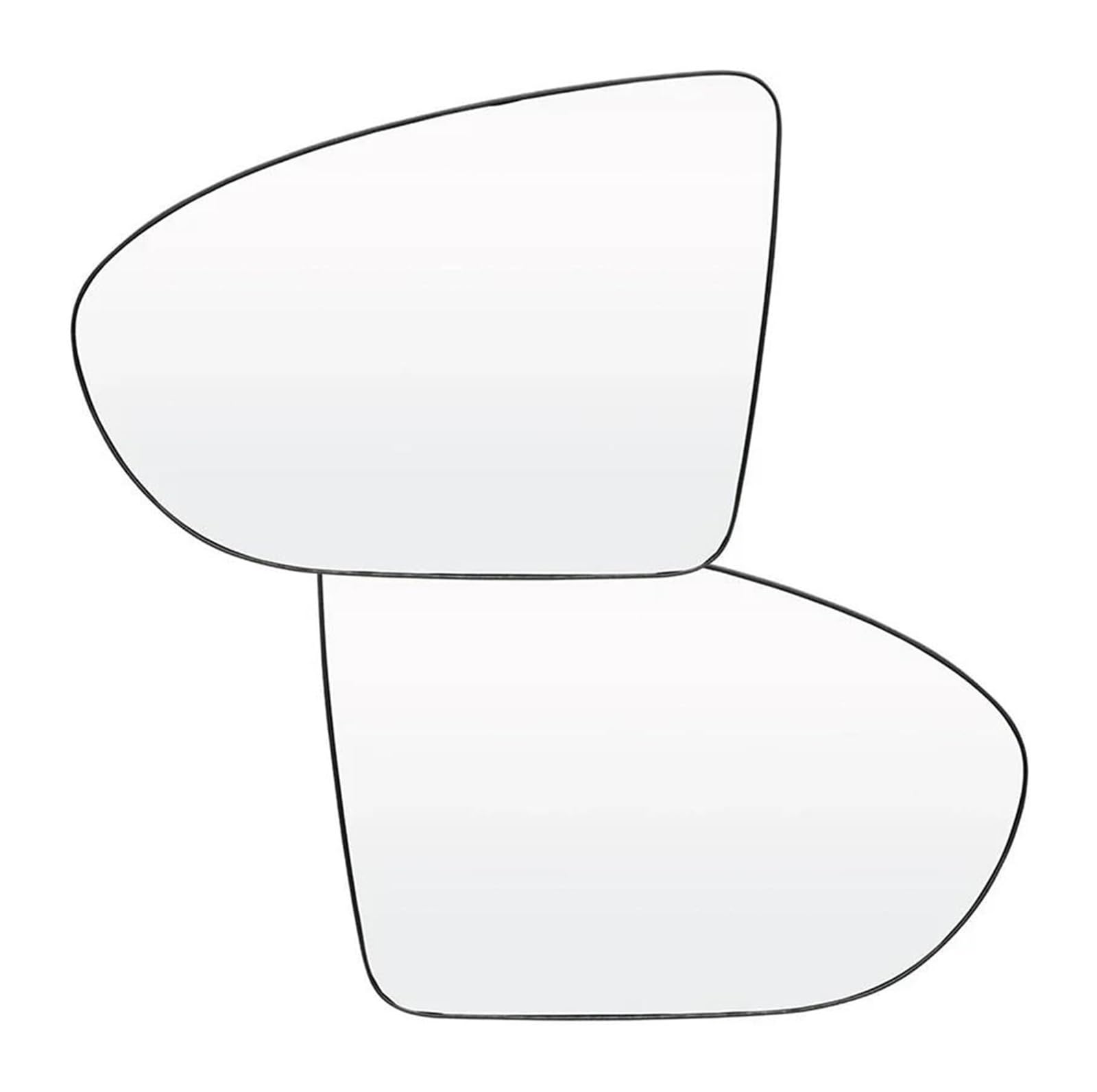 Außenspiegel Glas Für N&issan Für Qashqai Für J10 2006-2013 Autoseite Rückspiegel Beheiztes Klares Türflügelspiegelglas 96302BR72A 96301BR72A(L and R) von VBVKEPENDZ