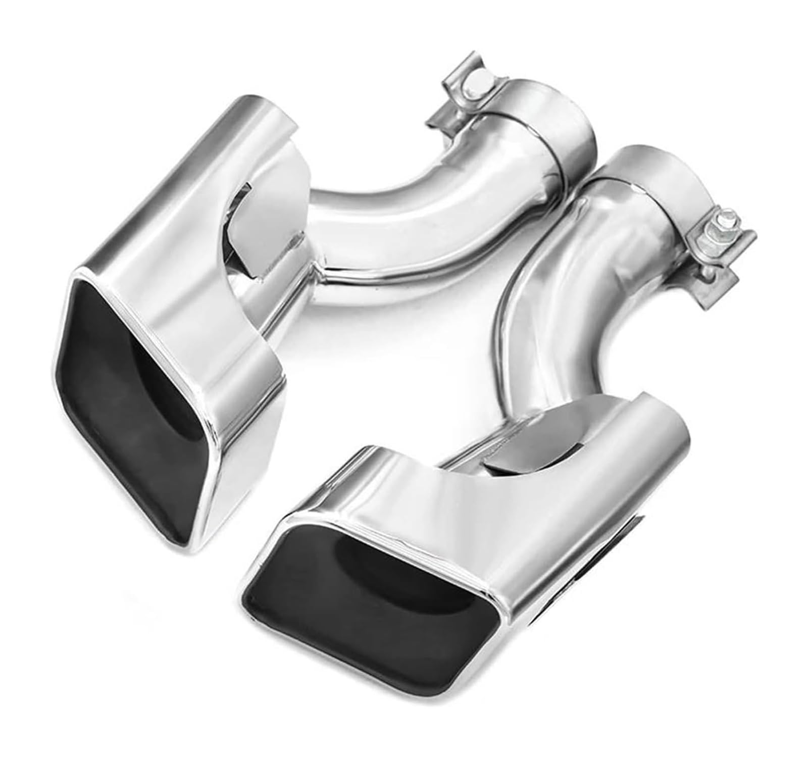 Diesel Auto Auspuffrohr Schalldämpfer Spitze Für Land Für Rover Für Sport 2005 2006 2007 2008 2009 2010 2011 2012 2013 Für L320 Auspuffspitzen(Style B) von VBVKEPENDZ
