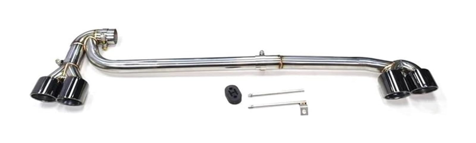 Für B&MW Für F25 X3 F26 X4 Autoschalldämpfer Quad Auspuffspitzen Einzelne Innere Endrohr Auspuffanlage Düse Auspuffspitzen(Schwarz) von VBVKEPENDZ