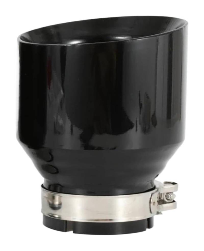 Für B&MW Series Auto Edelstahl Auspuffrohr Universal Bevel Edgeg Shiny Schalldämpfer Spitze Abdeckungen Borte 1 PC Auspuffspitzen von VBVKEPENDZ