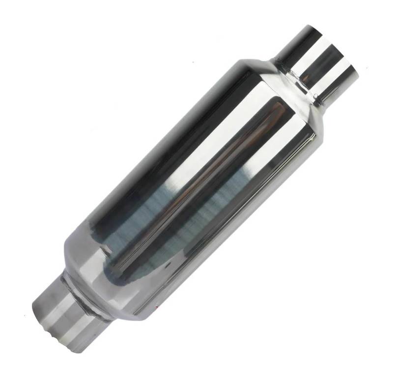 Für Universal Auto Accessries Auspuff Schalldämpfer Rohrsysteme Edelstahl Spitze Abdeckungen Borte Silber 51MM 57MM 63MM 76MM Auspuffspitzen von VBVKEPENDZ