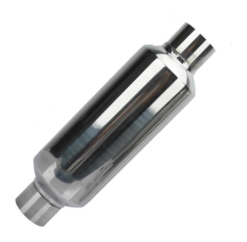 Für Universal-Auto-Accessries Auspuff Schalldämpfer Rohrsysteme Edelstahl Spitze Abdeckungen Borte Silber 51MM 57MM 63MM 76MM Auspuffspitzen von VBVKEPENDZ