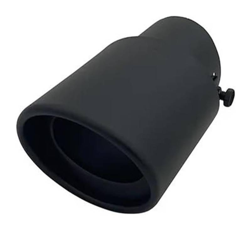 Universal Auto Auspuff Schalldämpfer Spitze Runde Edelstahl Auto Schwanz Hinten Endrohr Abdeckungen Borte 1 Pcs Auspuffspitzen von VBVKEPENDZ